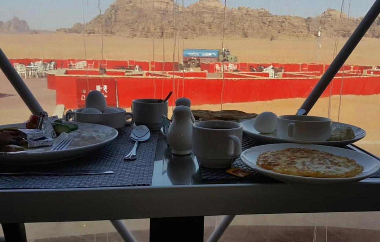 Wadi Rum Ufo Luxotel Exterior foto